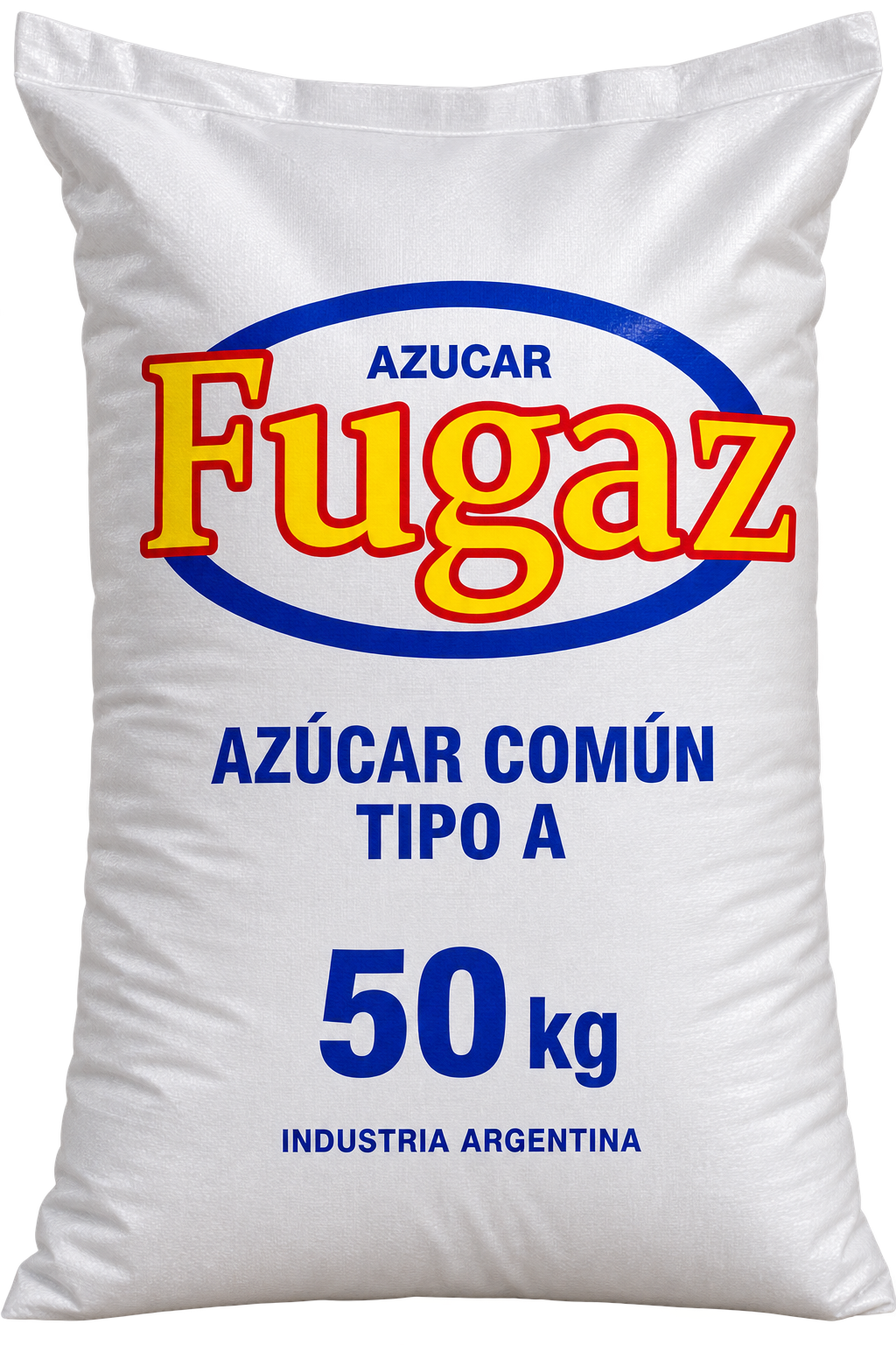 Imagen ilustrativa de bolsa de azucar comun de 50 kg